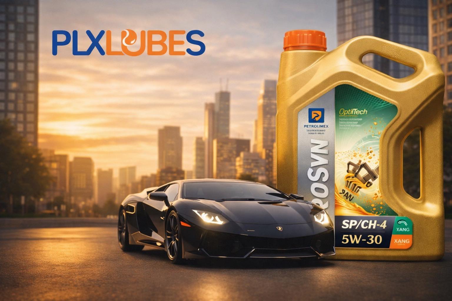 PLX Lubes PowerSyn 5W-30 SP/CH-4